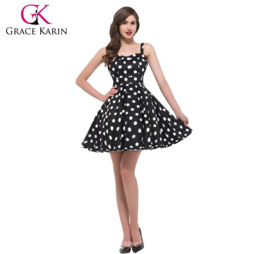 Grace Karin El vestido retro sin mangas más nuevo 50s CL6093-1 #